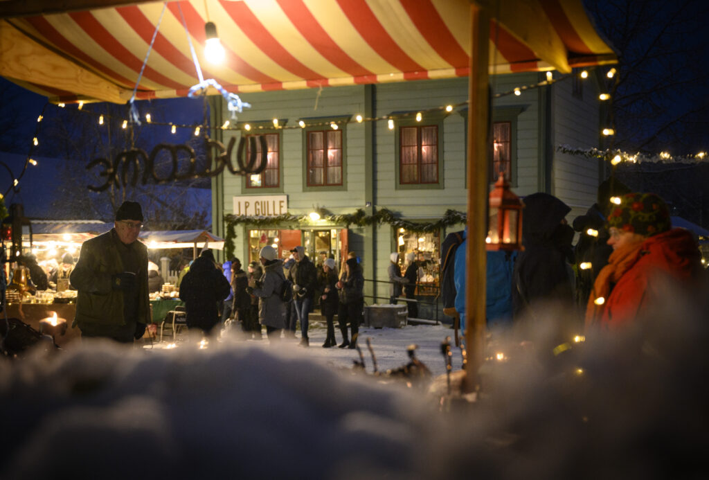 julmarknad på Jamtli