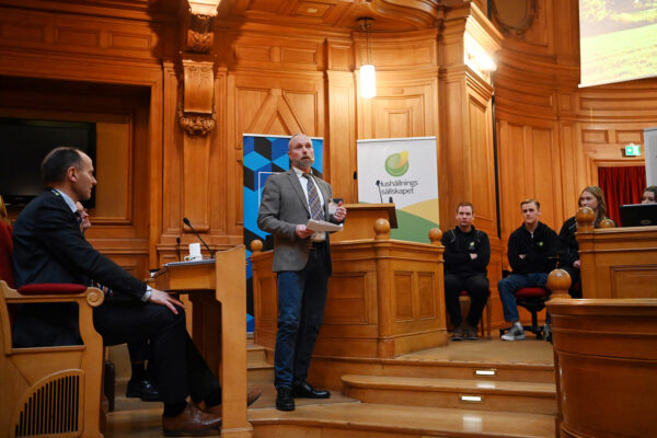 Bild på vd Paul Robertson Hushållningssällskapet Kalmar Kronoberg Blekinge. Fotograf är Anne Helgesson