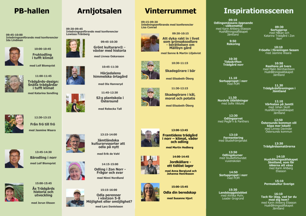 Odlingsmässa Programmet