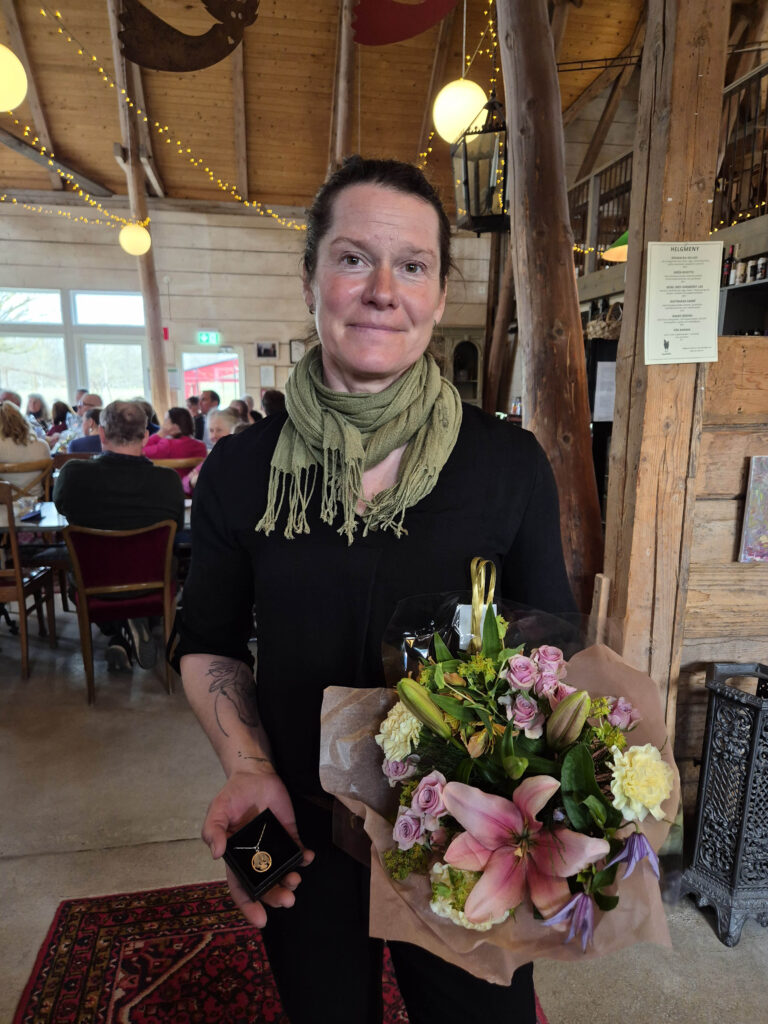 Pristagare Simone Sandell